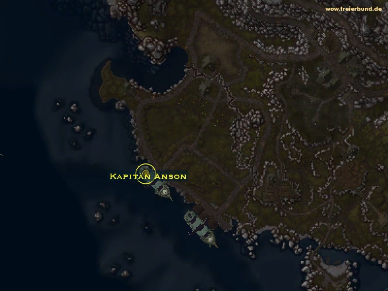 Kapitän Anson (Captain Anson) Monster WoW World of Warcraft 