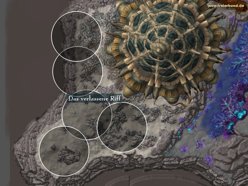 Das verlassene Riff (Abandoned Reef) Landmark WoW World of Warcraft 