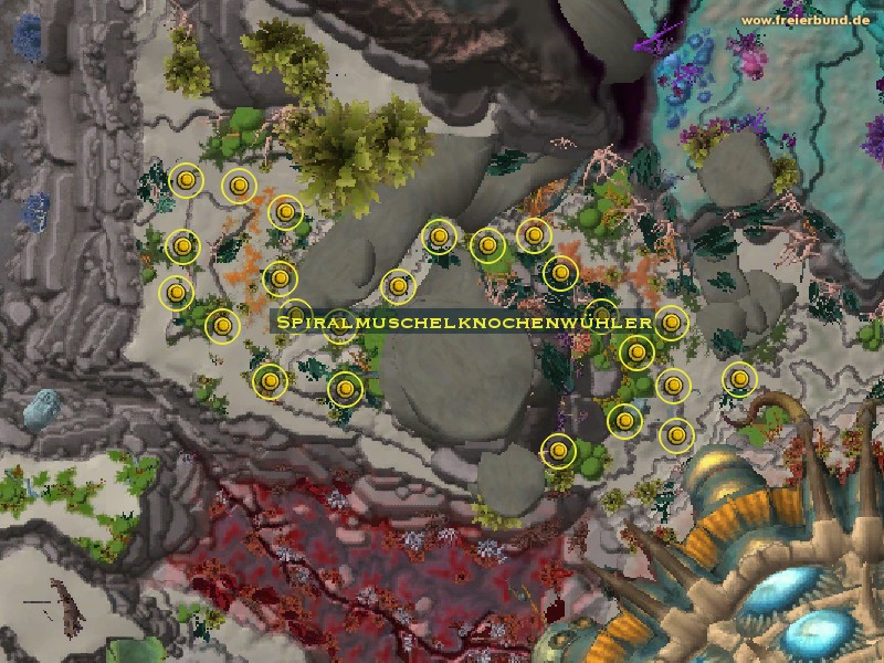 Spiralmuschelknochenwühler (Coilshell Sifter) Monster WoW World of Warcraft 