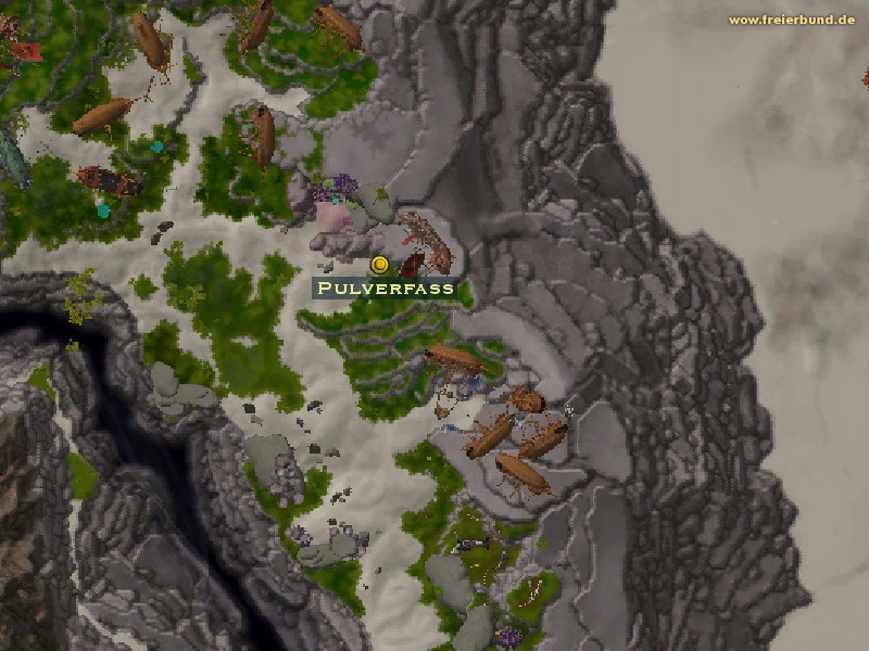 Pulverfass (Keg of Gunpowder) Quest-Gegenstand WoW World of Warcraft 