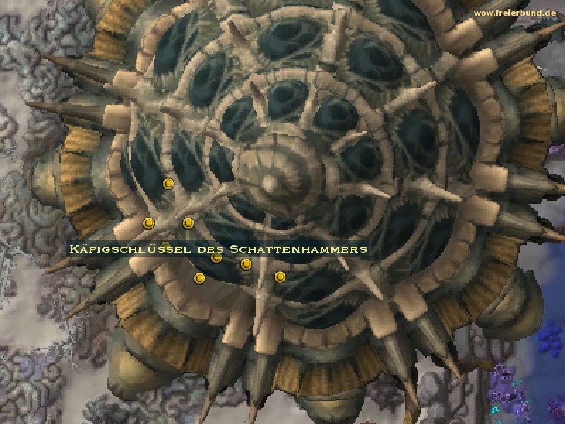 Käfigschlüssel des Schattenhammers (Twilight Cage Key) Quest-Gegenstand WoW World of Warcraft 
