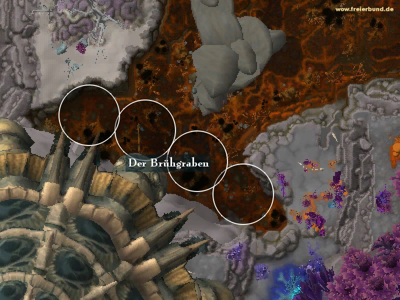 Der Brühgraben (The Scalding Chasm) Landmark WoW World of Warcraft 