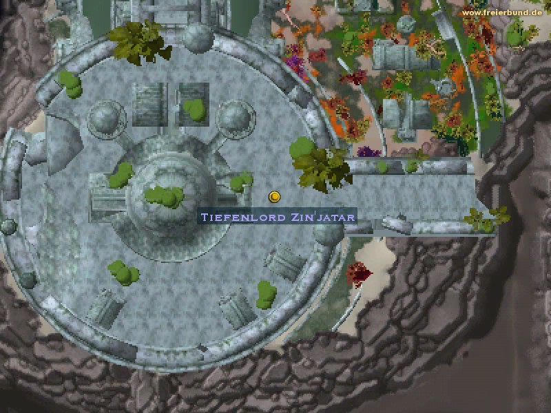 Tiefenlord Zin'jatar (Fathom-Lord Zin'jatar) Quest NSC WoW World of Warcraft 