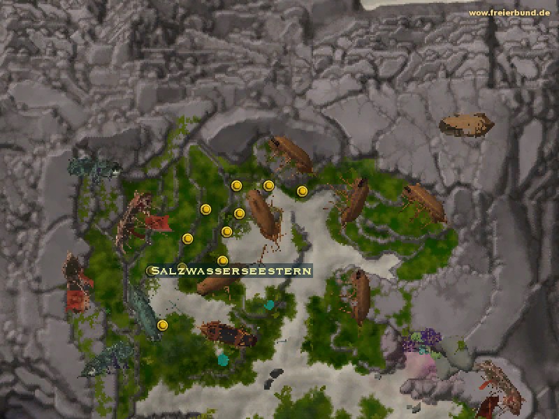 Salzwasserseestern (Saltwater Starfish) Quest-Gegenstand WoW World of Warcraft 