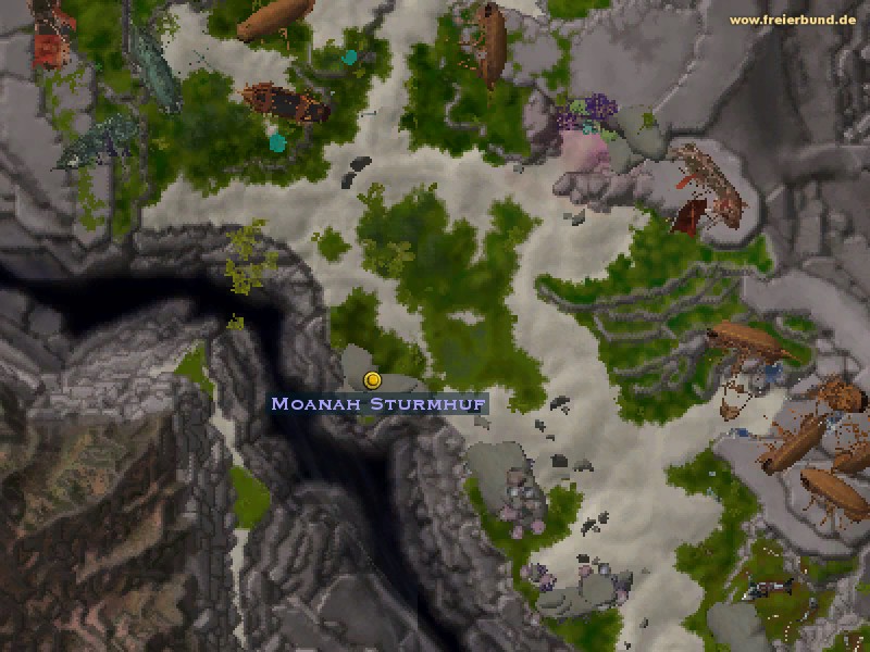 Moanah Sturmhuf (Moanah Stormhoof) Quest NSC WoW World of Warcraft 