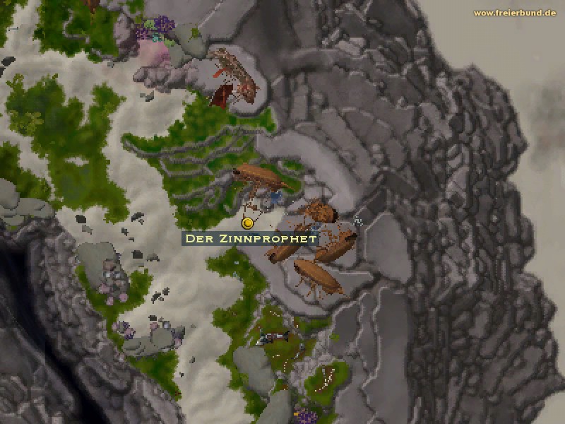 Der Zinnprophet (The Pewter Prophet) Quest-Gegenstand WoW World of Warcraft 