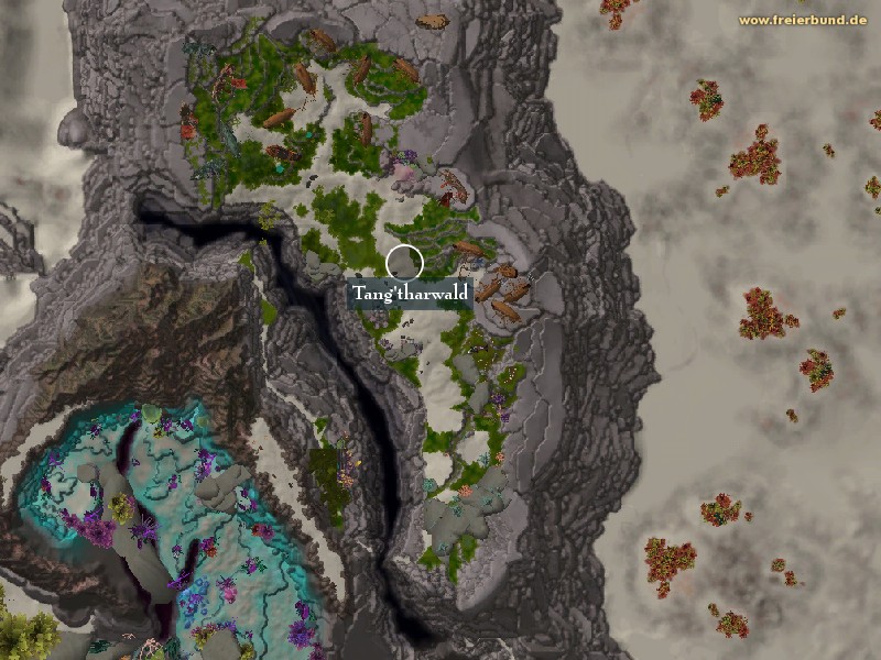 Tang'tharwald (Kelp'thar Forest) Landmark WoW World of Warcraft 