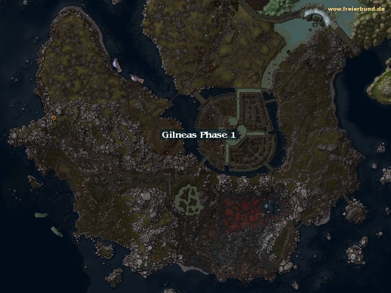 Gilneas Phase 1 (Gilneas Phase 1) Zone WoW World of Warcraft 