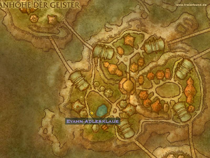 Eyahn Adlerklaue (Eyahn Eagletalon) Quest NSC WoW World of Warcraft 