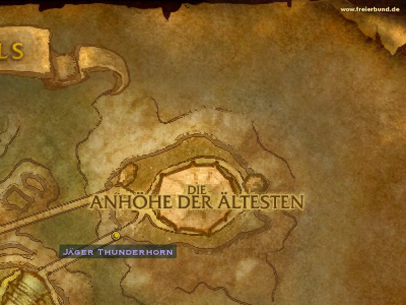 Jäger Thunderhorn (Hunter Thunderhorn) Quest NSC WoW World of Warcraft 