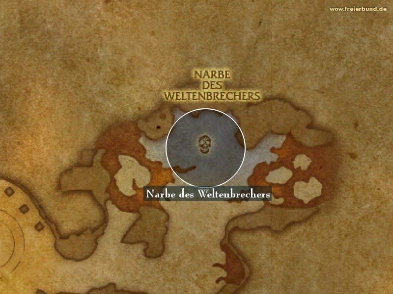 Narbe des Weltenbrechers (Scar of the Worldbreaker) Landmark WoW World of Warcraft 