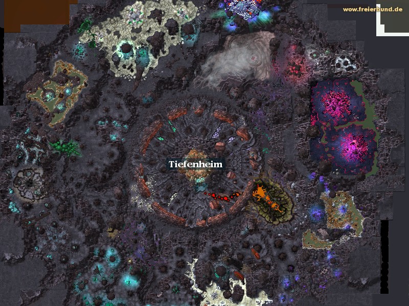 Tiefenheim (Deepholm) Zone WoW World of Warcraft 