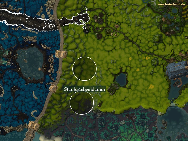 Staubrückenklamm (Dustback Gorge) Landmark WoW World of Warcraft 