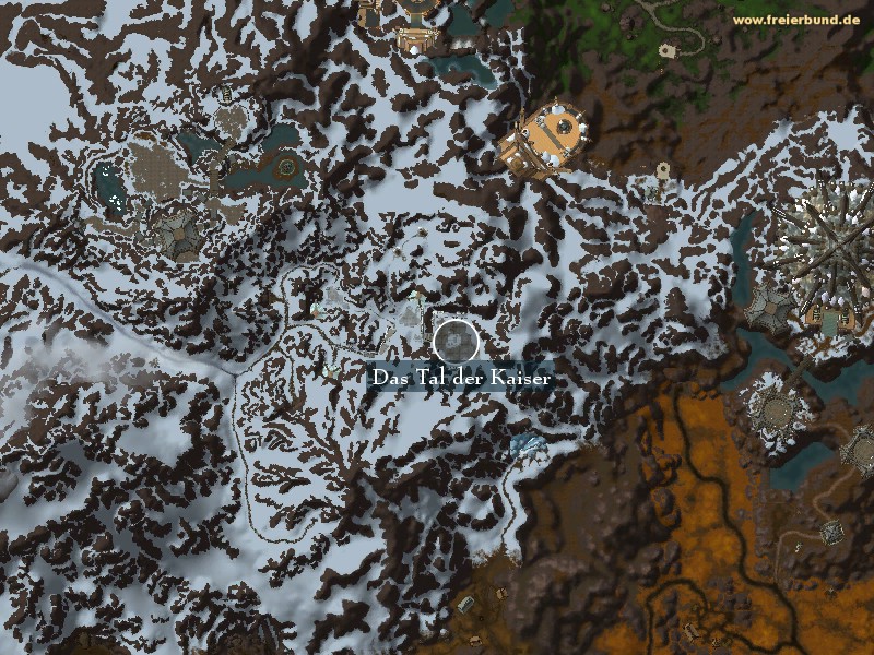 Das Tal der Kaiser (Valley of Emperors) Landmark WoW World of Warcraft 