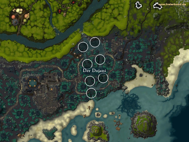 Der Dojani (Dojani River) Landmark WoW World of Warcraft 
