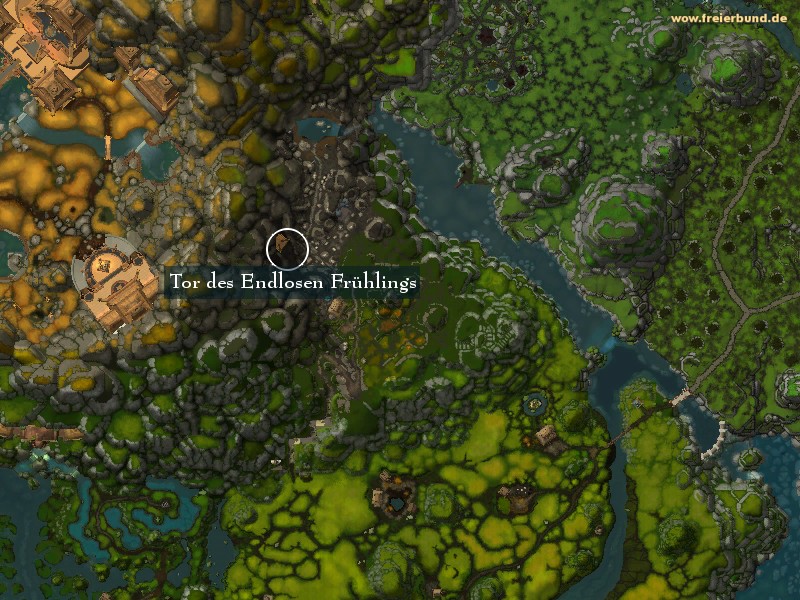 Tor des Endlosen Frühlings (Gate of Endless Spring) Landmark WoW World of Warcraft 