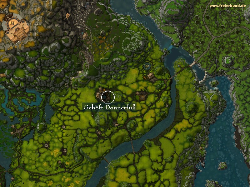 Gehöft Donnerfuß (Thunderfoot Ranch) Landmark WoW World of Warcraft 