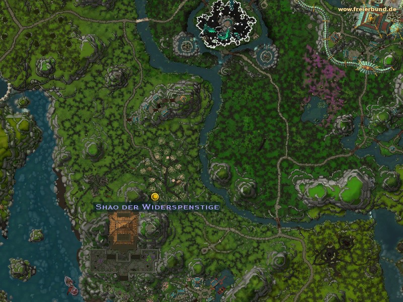 Shao der Widerspenstige (Shao the Defiant) Quest NSC WoW World of Warcraft 