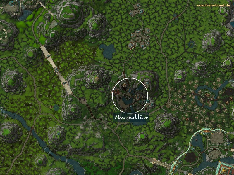 Morgenblüte (Dawn's Blossom) Landmark WoW World of Warcraft 