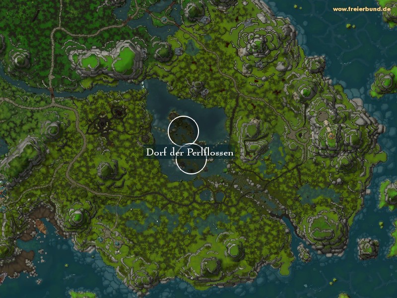 Dorf der Perlflossen (Pearlfin Village) Landmark WoW World of Warcraft 