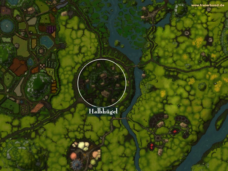 Halbhügel (Halfhill) Landmark WoW World of Warcraft 