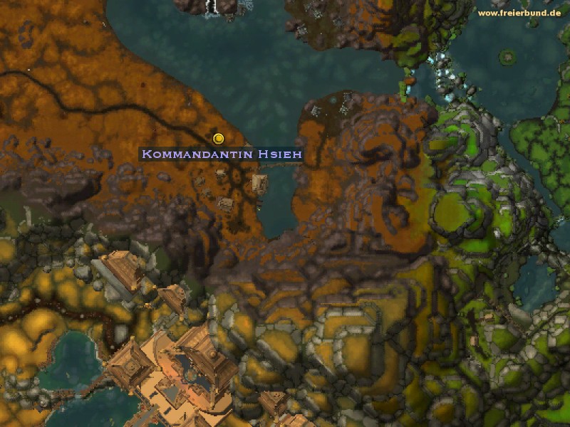 Kommandantin Hsieh (Commander Hsieh) Quest NSC WoW World of Warcraft 