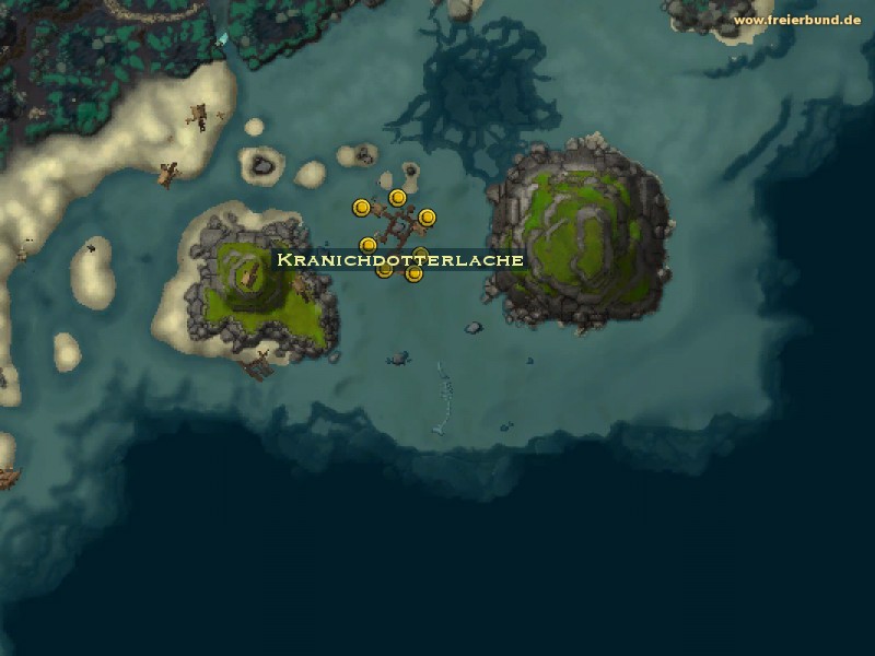 Kranichdotterlache (Fishing pool) Quest-Gegenstand WoW World of Warcraft 