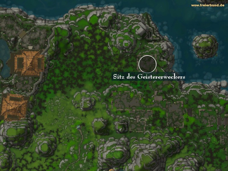 Sitz des Geistererweckers (Seat of the Spirit Waker) Landmark WoW World of Warcraft 