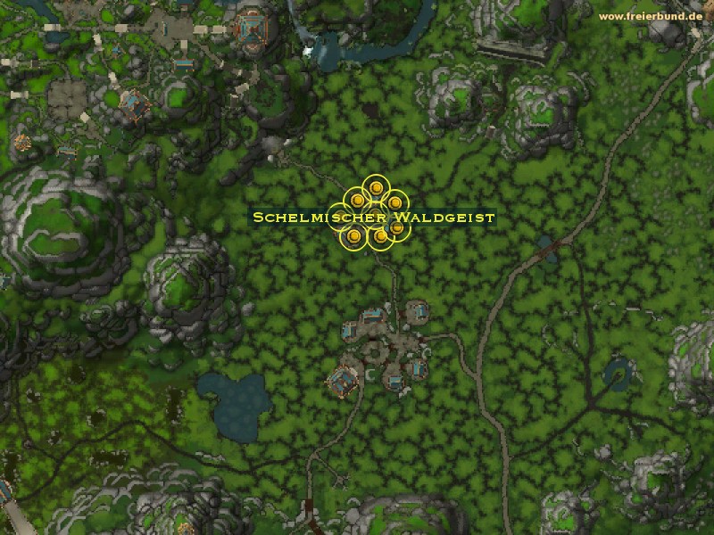 Schelmischer Waldgeist (Puckish Sprite) Monster WoW World of Warcraft 