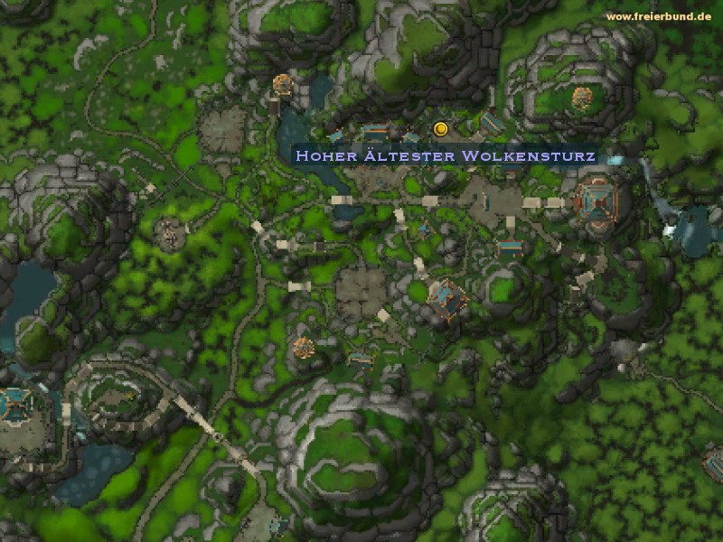 Hoher Ältester Wolkensturz (High Elder Cloudfall) Quest NSC WoW World of Warcraft 