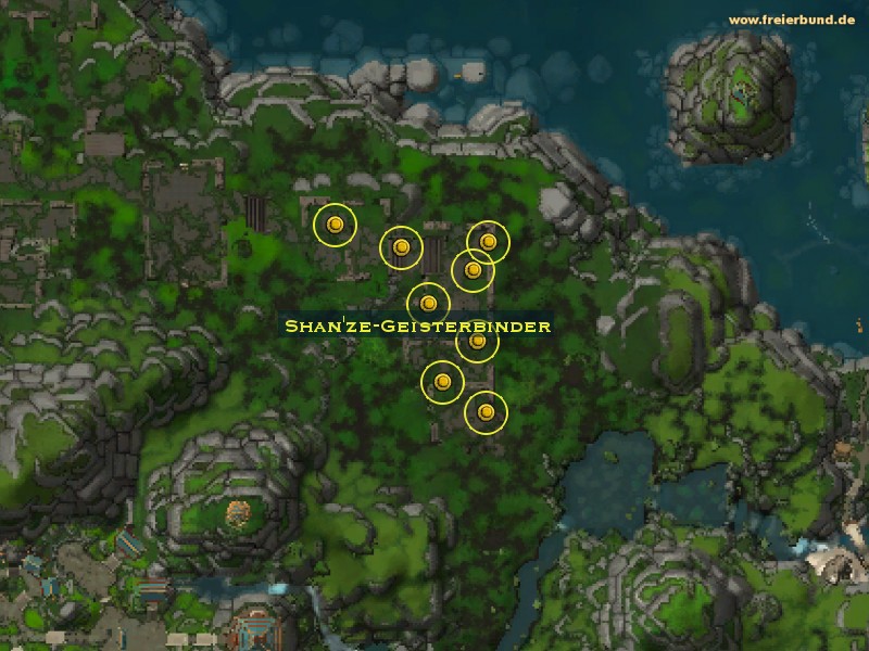 Shan'ze-Geisterbinder (Shan'ze Spiritbinder) Monster WoW World of Warcraft 
