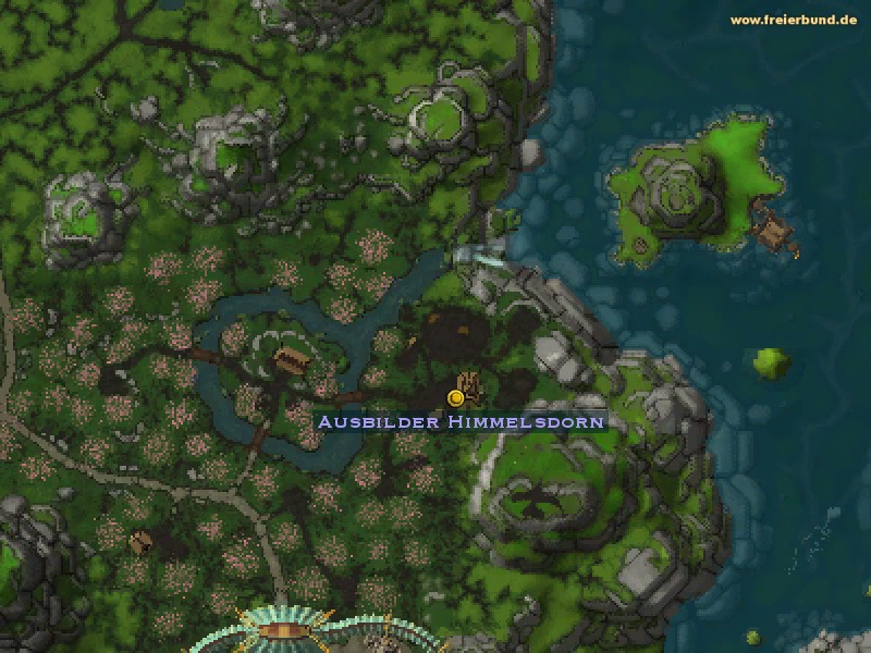 Ausbilder Himmelsdorn (Instructor Skythorn) Quest NSC WoW World of Warcraft 