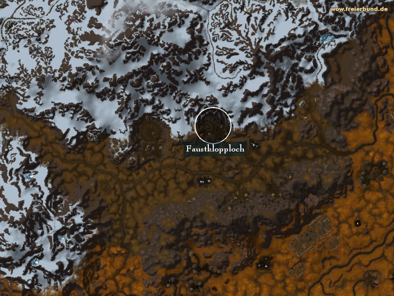 Faustklopploch (Knucklethump Hole) Landmark WoW World of Warcraft 