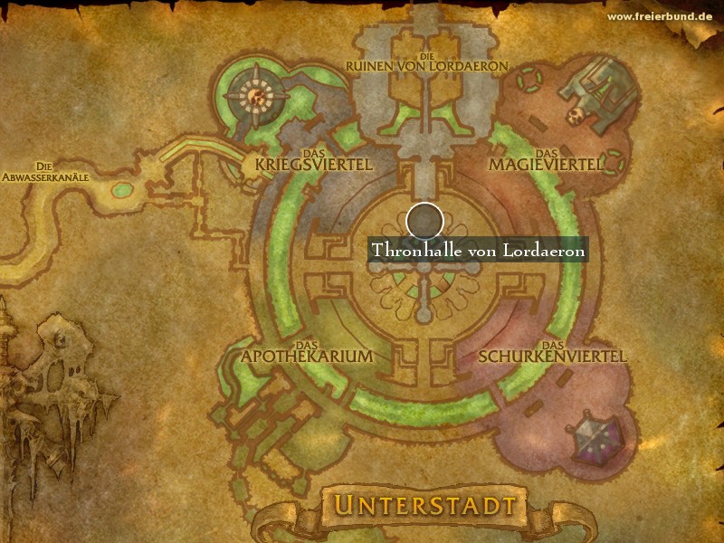 Thronhalle von Lordaeron (The Throne Room) Landmark WoW World of Warcraft 