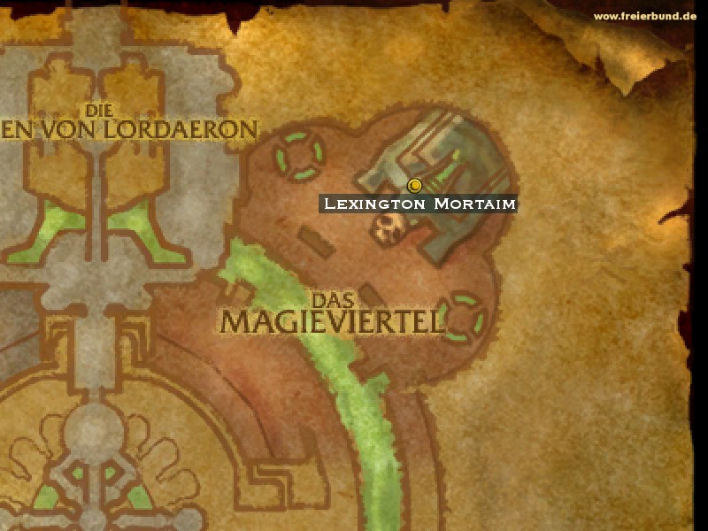 Lexington Mortaim (Lexington Mortaim) Trainer WoW World of Warcraft 