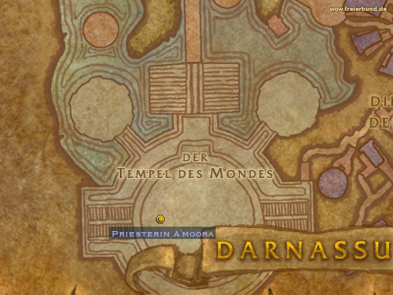 Priesterin A'moora (Priestess A'moora) Quest NSC WoW World of Warcraft 