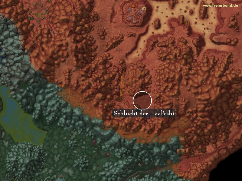 Schlucht der Haal'eshi (Haal'eshi Canyon) Landmark WoW World of Warcraft 