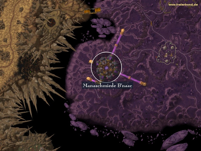 Manaschmiede B'naar (Manaforge B'naar) Landmark WoW World of Warcraft 