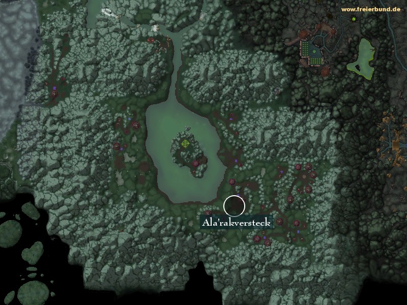 Ala'rakversteck (Veil Ala'rak) Landmark WoW World of Warcraft 