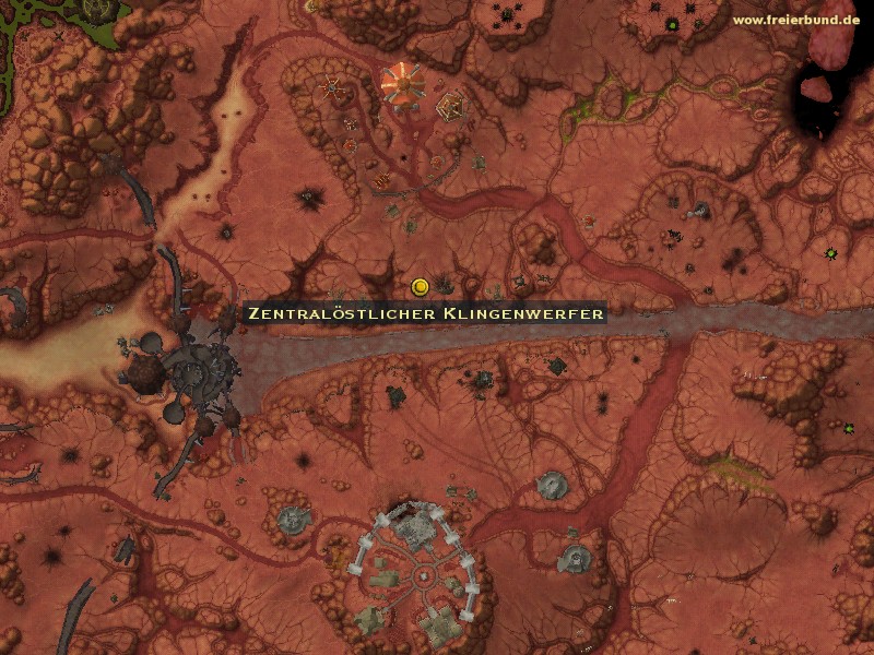 Zentralöstlicher Klingenwerfer (Central Eastern Blade Throwers) Quest-Gegenstand WoW World of Warcraft 