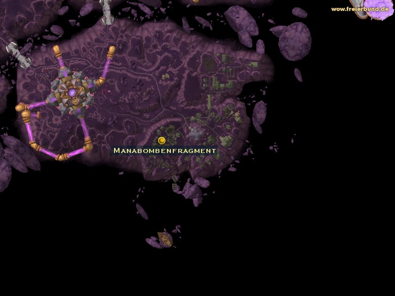 Manabombenfragment (Mana Bomb Fragment) Quest-Gegenstand WoW World of Warcraft 