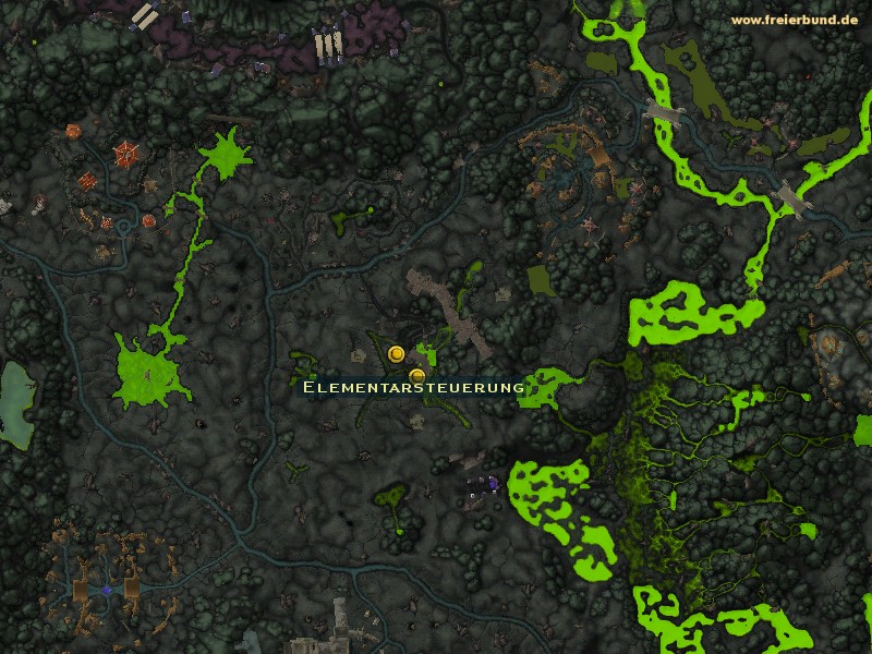 Elementarsteuerung (Elemental Displacer) Quest-Gegenstand WoW World of Warcraft 