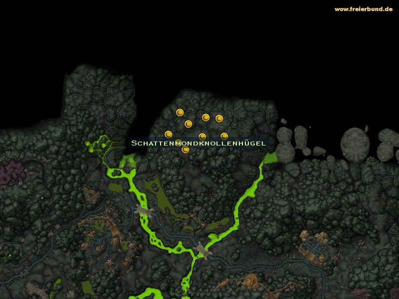 Schattenmondknollenhügel (Shadowmoon Tuber) Quest-Gegenstand WoW World of Warcraft 