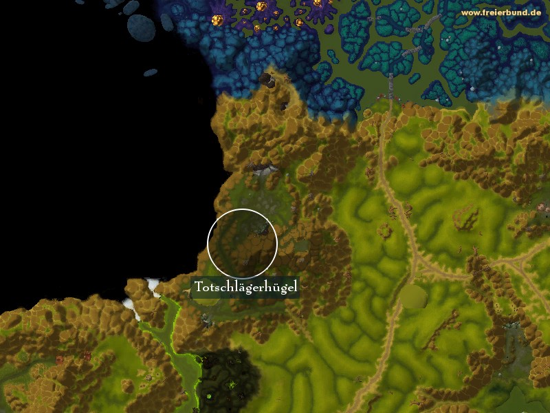 Totschlägerhügel (Warmaul Hill) Landmark WoW World of Warcraft 