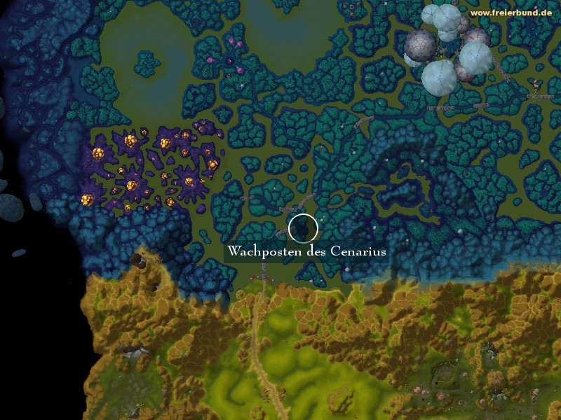 Wachposten des Cenarius (Cenarion Watchpost) Landmark WoW World of Warcraft 