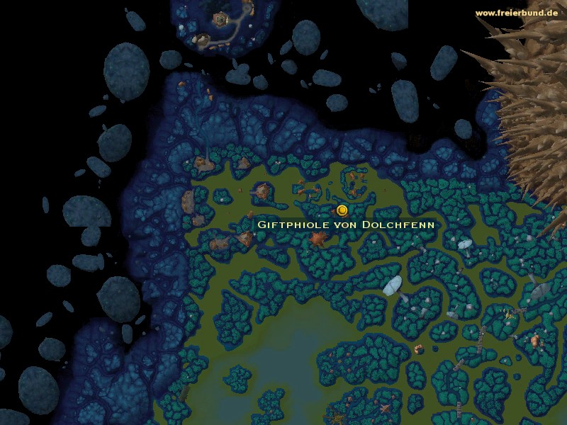 Giftphiole von Dolchfenn (Daggerfen Poison Vial) Quest-Gegenstand WoW World of Warcraft 