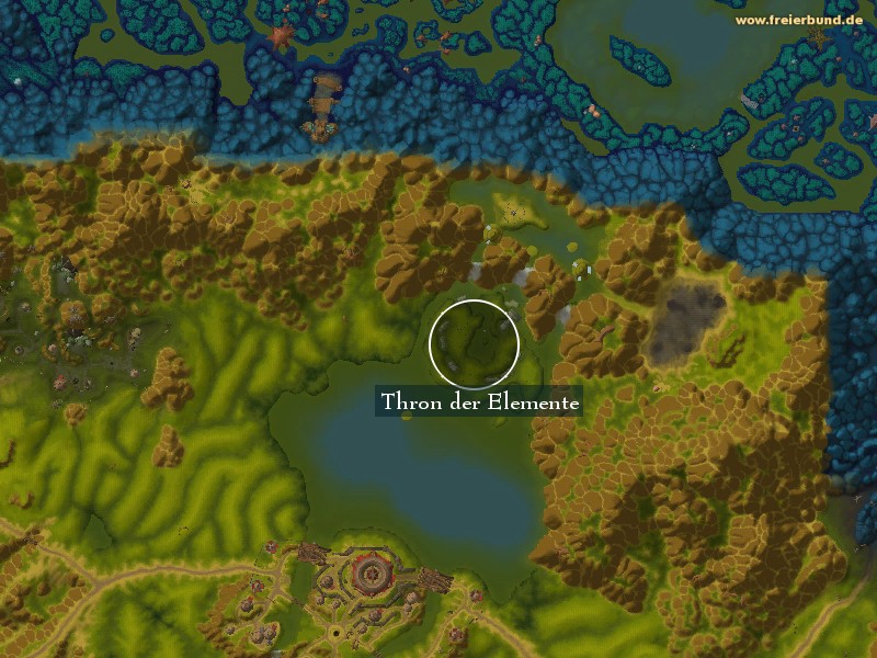 Thron der Elemente (The Throne of the Elements) Landmark WoW World of Warcraft 