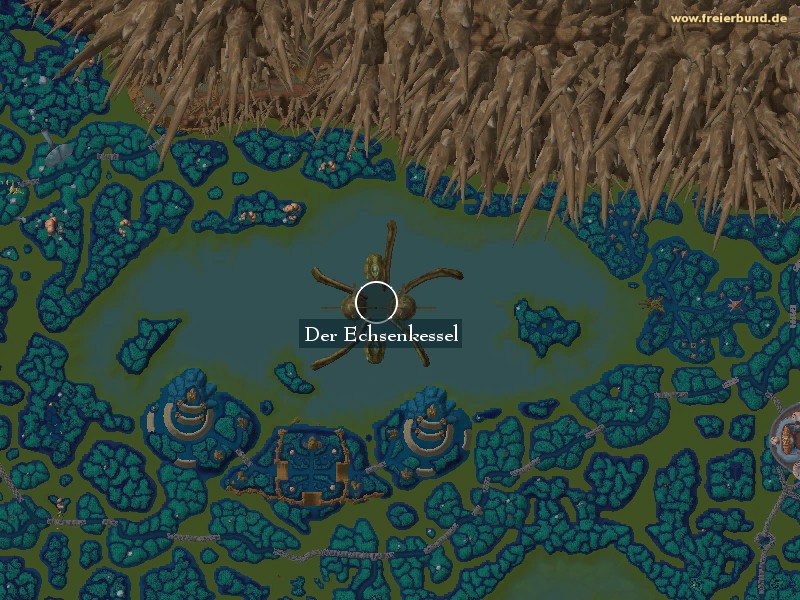 Der Echsenkessel (Coilfang Reservoir) Landmark WoW World of Warcraft 