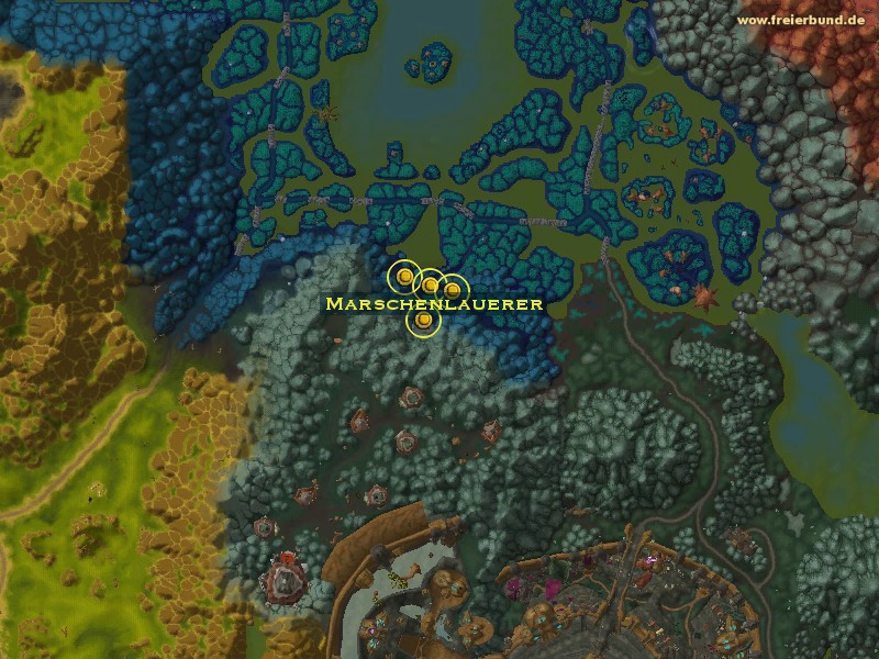 Marschenlauerer (Marsh Lurker) Monster WoW World of Warcraft 