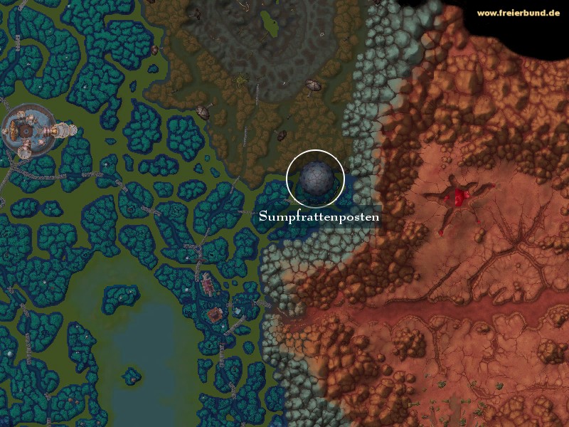 Sumpfrattenposten (Swamprat Post) Landmark WoW World of Warcraft 